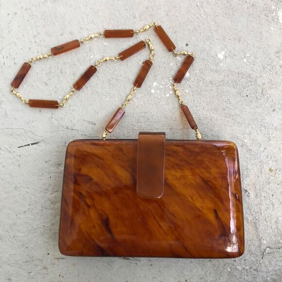 Vintage Bakelite bag - Picture 1 of 8
